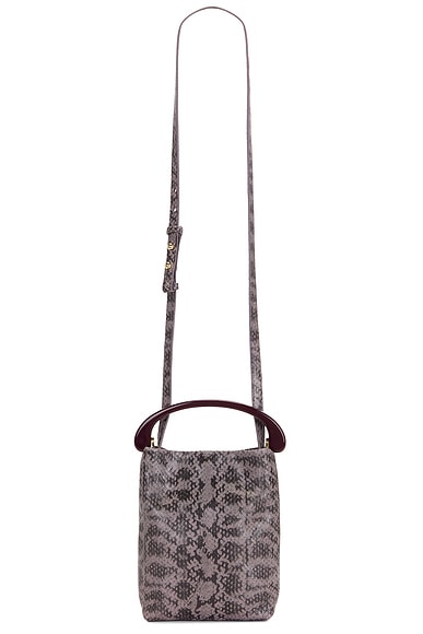 Small Resin Handle Crossbody Bag