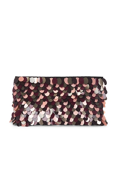 Dries Van Noten Pouch Bag in Burgundy