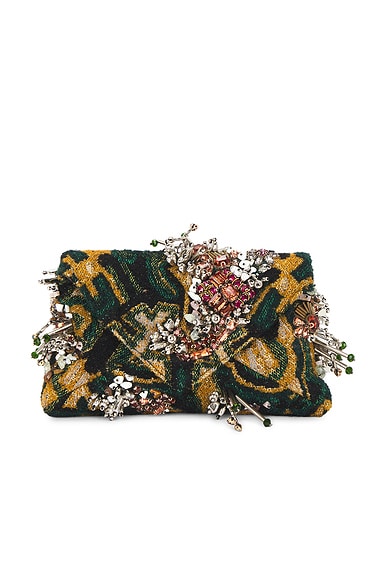 Dries Van Noten Envelope Bag in Bottle