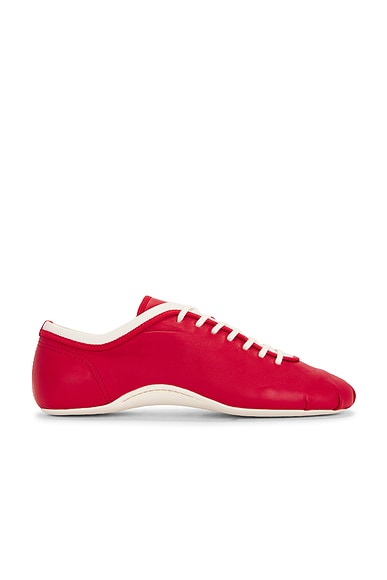 Dries Van Noten Ballet Sneaker in Red