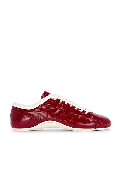 Dries Van Noten Ballet Sneaker in Red