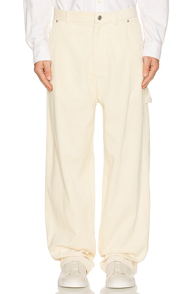 Le Pantalon Baggy Velours