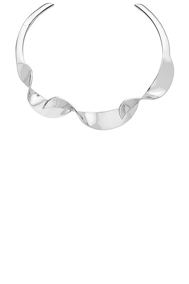 Demarson Livy Collar Necklace in Silver