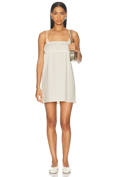 Deiji Studios Edge Dress in Citrus Stripe