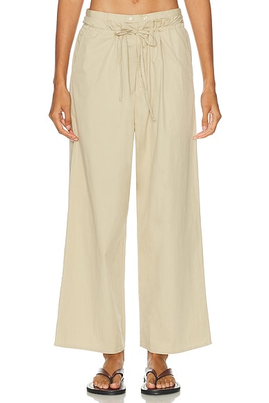 Deiji Studios Two Band Pant in Fawn