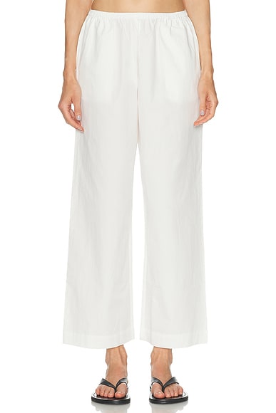 Deiji Studios Ease Trouser in White