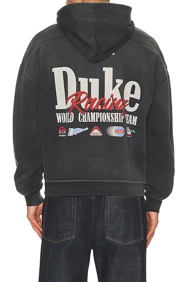 Duke + Dexter DR1 World Championship Hoodie in Washed Black