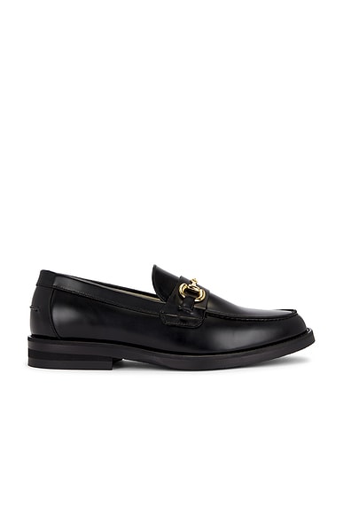 Duke + Dexter Wilde Bit Loafer in Black Bit