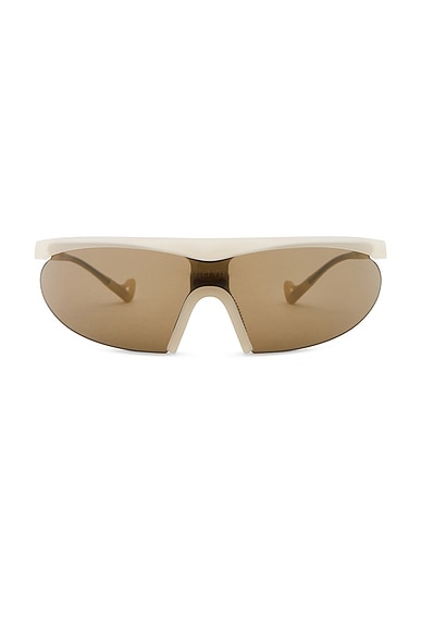 District Vision Koharu Eclipse Sunglasses in Morel & D+ Copper