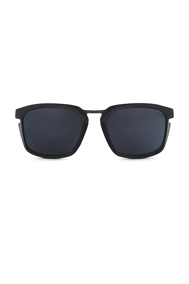 District Vision Keita Summit Ti Sunglasses in Black & D+ Onyx Mirror