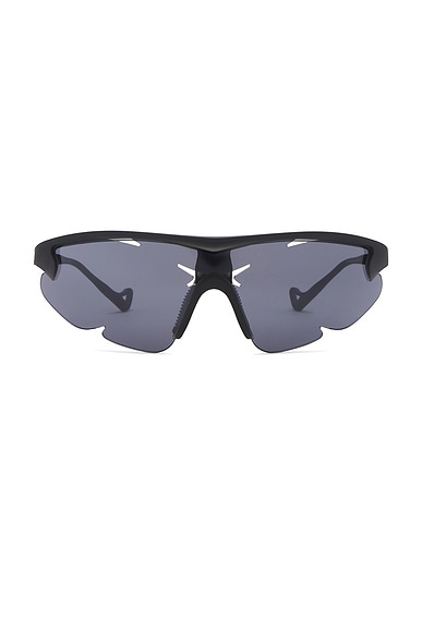 District Vision Junya Racer in Smoke & D+ Onyx Mirror