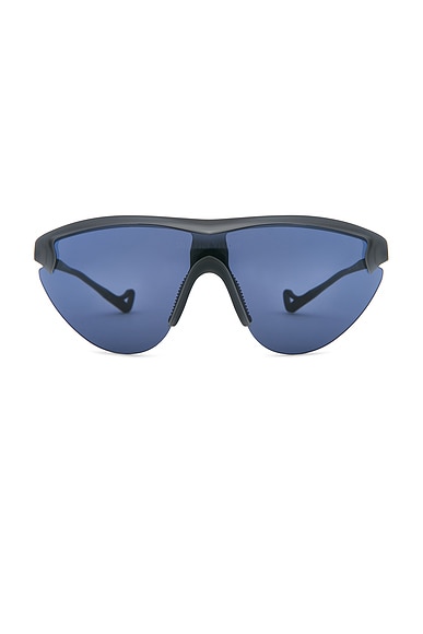 District Vision Yukinori Range Finder Sunglasses in Grey & D+ Blue Ice