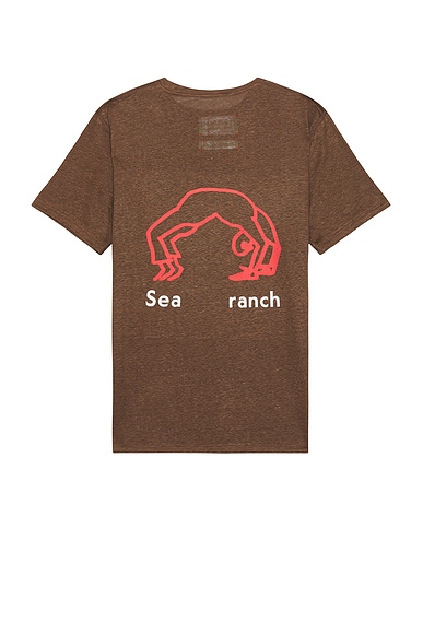 District Vision Hemp T Shirt in Cacao