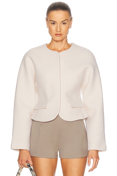 EAVES Adi Jacket in Ivory