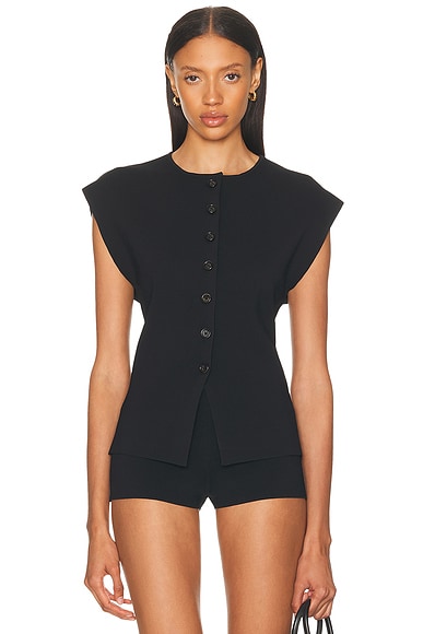 Janith Sleeveless Cardigan