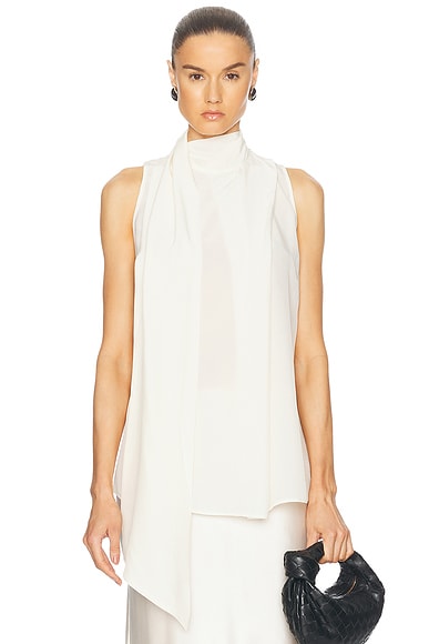 EAVES Noam Top in Ivory