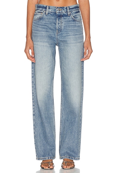 Mid Rise Baggy Jeans