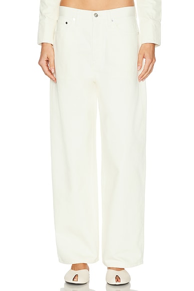 EB Denim Brea Relaxed Baggy Jeans in Bone