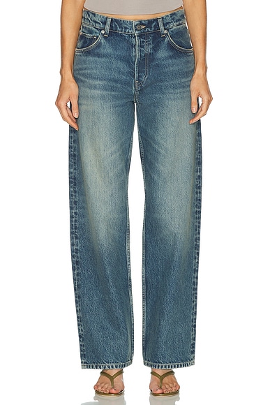 Mid Rise Baggy Jean