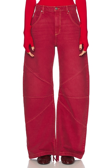 Frederic Barrel Wide Leg