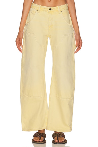 EB Denim Enzo Double Knee Carpenter in Butter