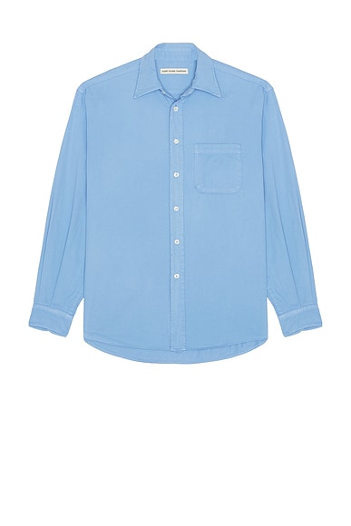 Every Other Thursday Relaxed Dress Shirt in Pale Blue