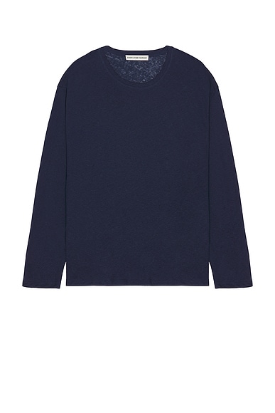 Long Sleeve Drape Tee