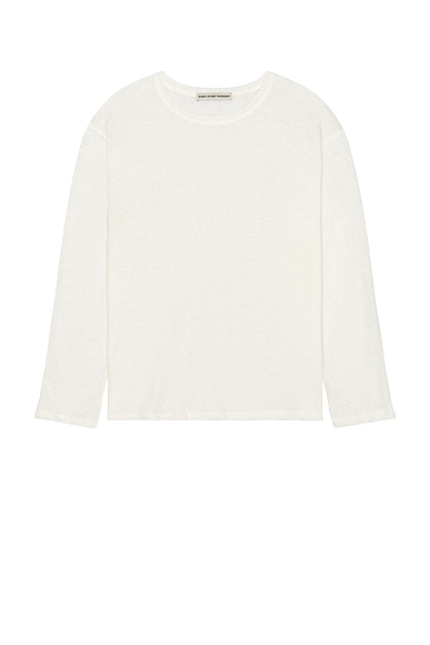 Long Sleeve Drape Tee