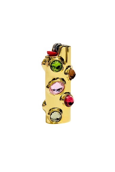 Gemstoned Lighter Case