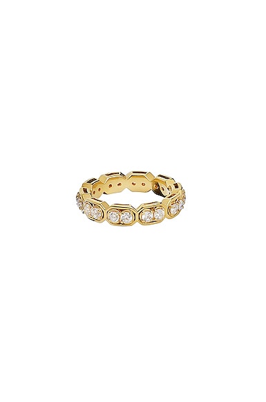 EERA Roma Ring in Metallic Gold