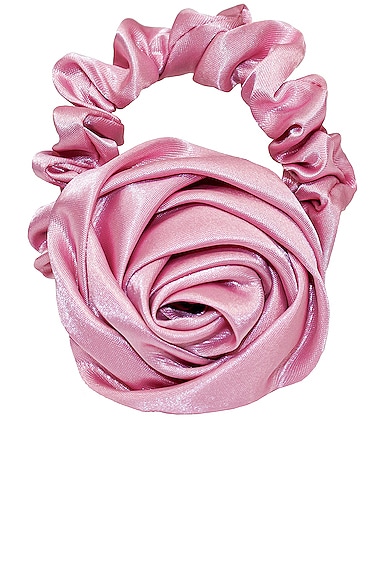 Rosette Scrunchie in Pink