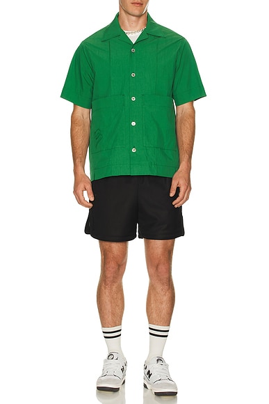 Double Pocket Pin Tuck Shirt