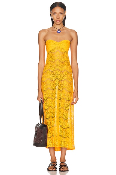 Eliou Catarina Dress in Tangerine