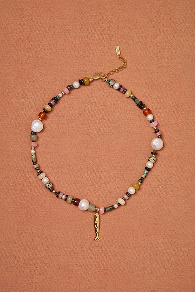 Eliou for FWRD Bodie Necklace in Fawn
