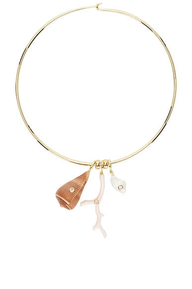 Eliou Briny Necklace in Brown