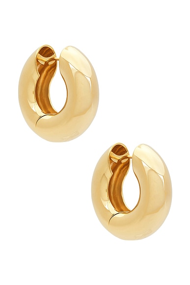 Shop Eliou Devon Earrings In Gold Plated