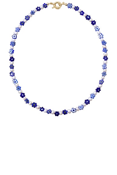 Corinna Necklace in Blue