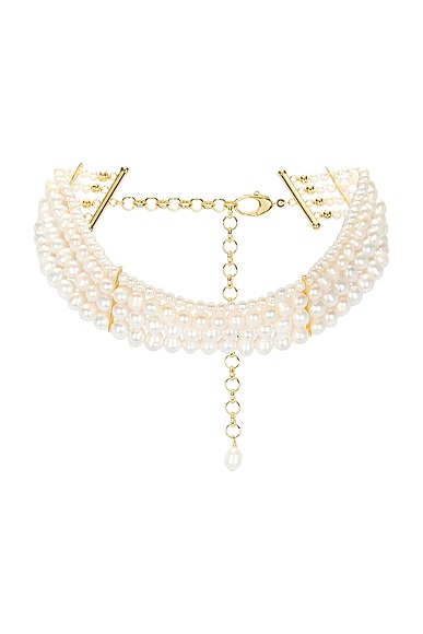Eliou Camille Necklace in White