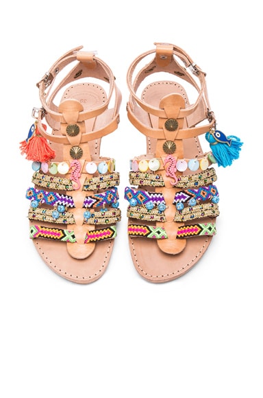 Saltwater Leather Sandals