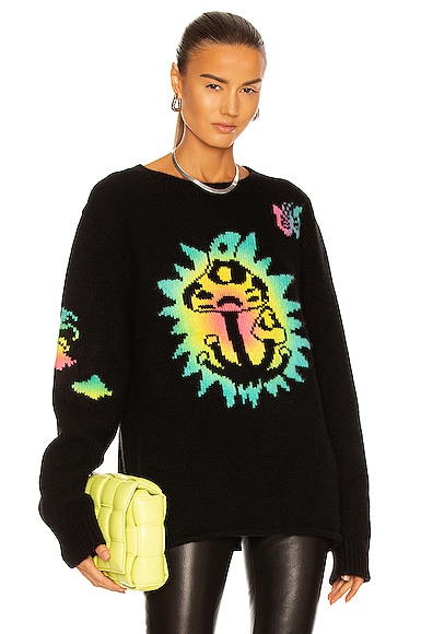 Paint Shroom Garden Pullover