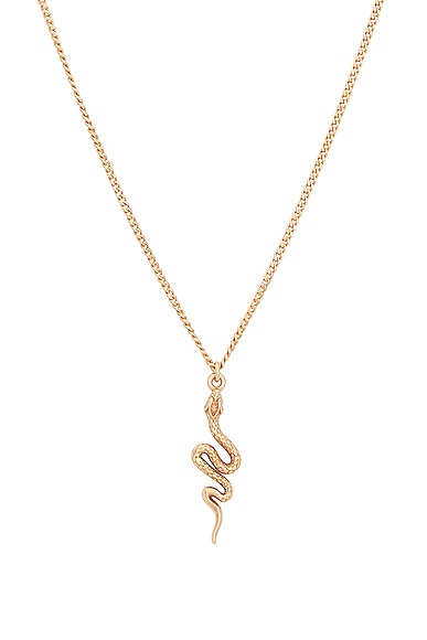 Gold Tiny Serpens Pendant