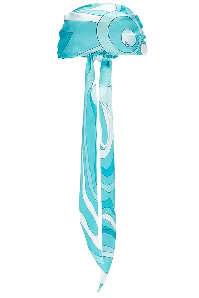 Emilio Pucci Bandana in Turquoise