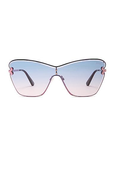 Shield Sunglasses in Blue