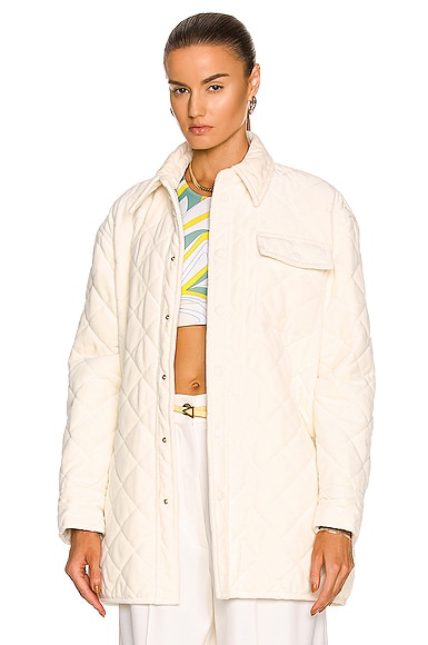 Emilio Pucci Padded Jacket in White