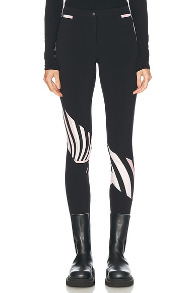 Emilio Pucci Knit Legging in Nero