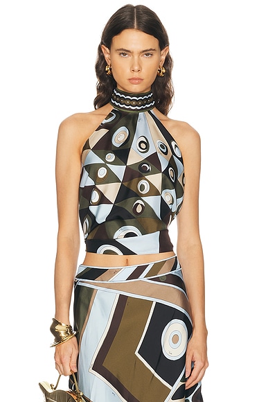 Silk Twill Tie Top