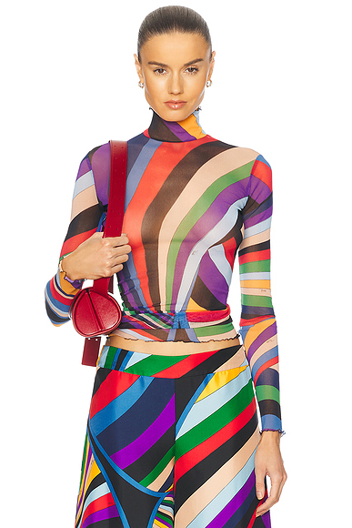 Emilio Pucci トップス - Turchese & Viola | FWRD