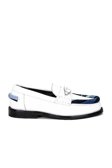 Emilio Pucci Penny Loafer in Bianco