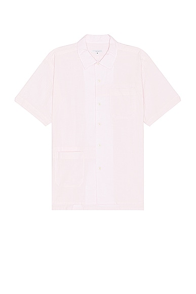 Engineered Garments Camp Shirt in Pink