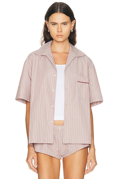 Short Sleeve Pajama Shirt